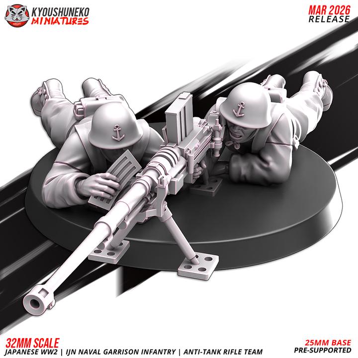 Weird War Japan Naval Platoon – Troops and Support – 28mm 32mm WW2 Konflikt47 / Bolt Action Compatibel
