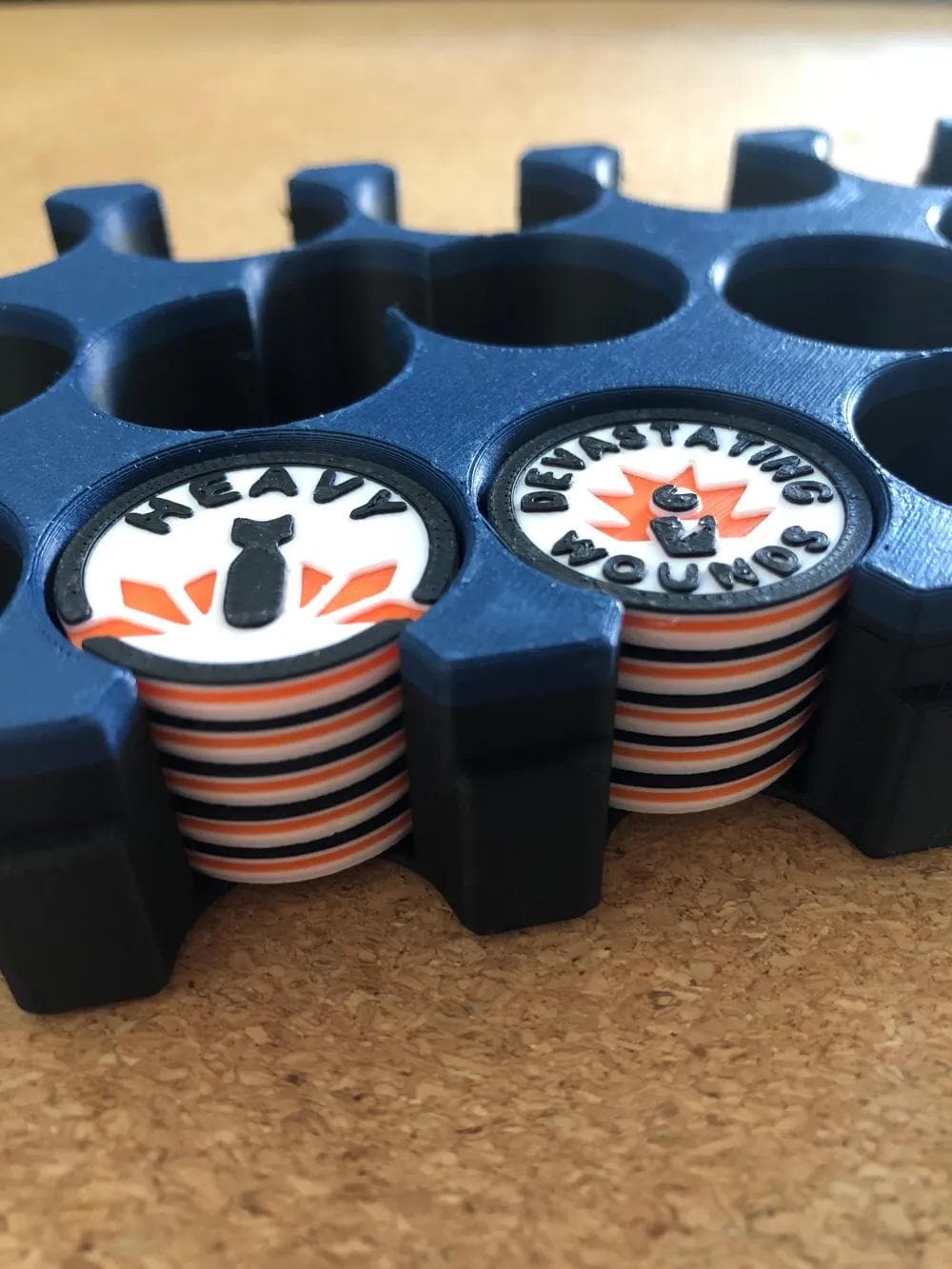 Tabletop Wargame Tokens Set with Storage Box – Expand Status Markers for Miniature Games – Objective Markers for Sci-Fi Fantasy Wargaming