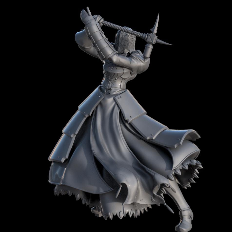 Grimdark Trench Warfare Pilgrim Witch Nuns Ultimate Set – 32mm Resin Proxy Miniatures Warband(USA PDDP Paid)