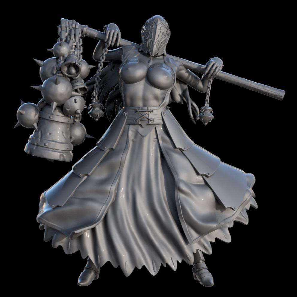 Grimdark Trench Warfare Pilgrim Witch Nuns Ultimate Set – 32mm Resin Proxy Miniatures Warband(USA PDDP Paid)