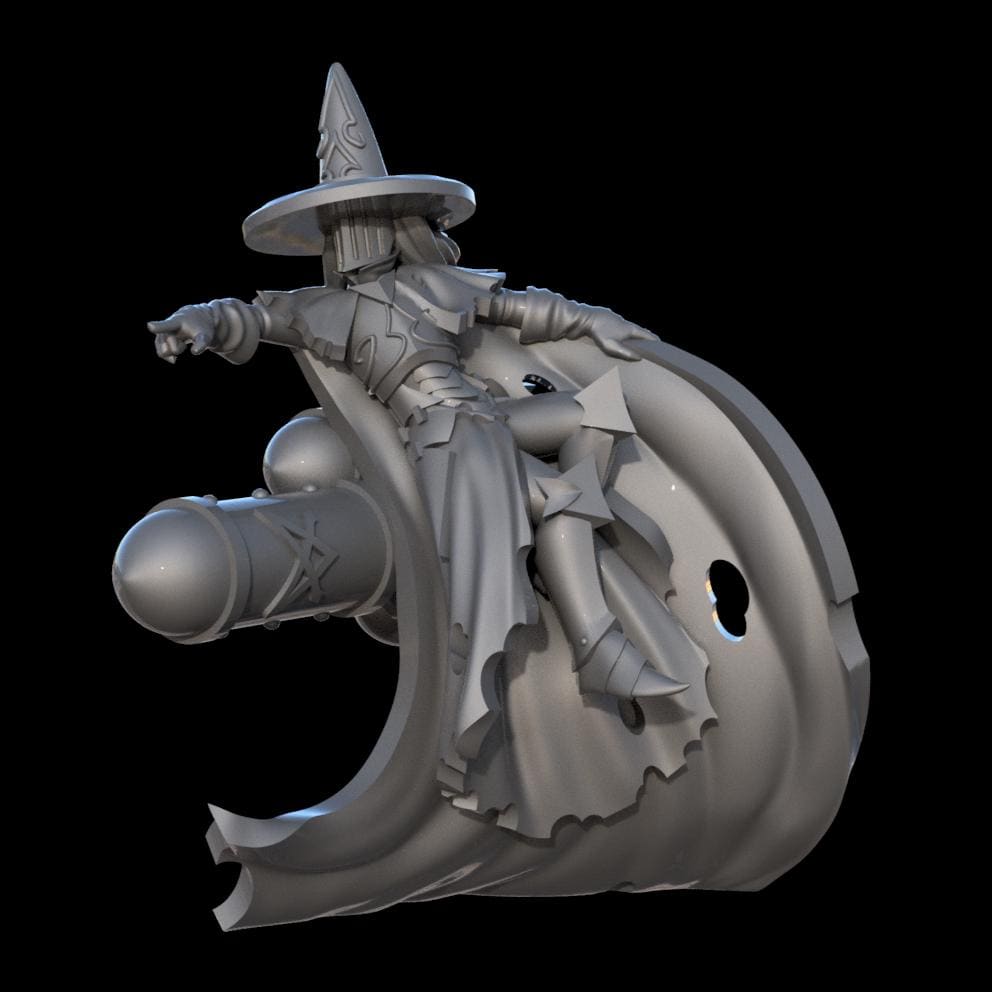 Grimdark Trench Warfare Witch Ultimate Set Artillery – 32mm Resin Proxy Miniatures Warband(USA PDDP Paid)