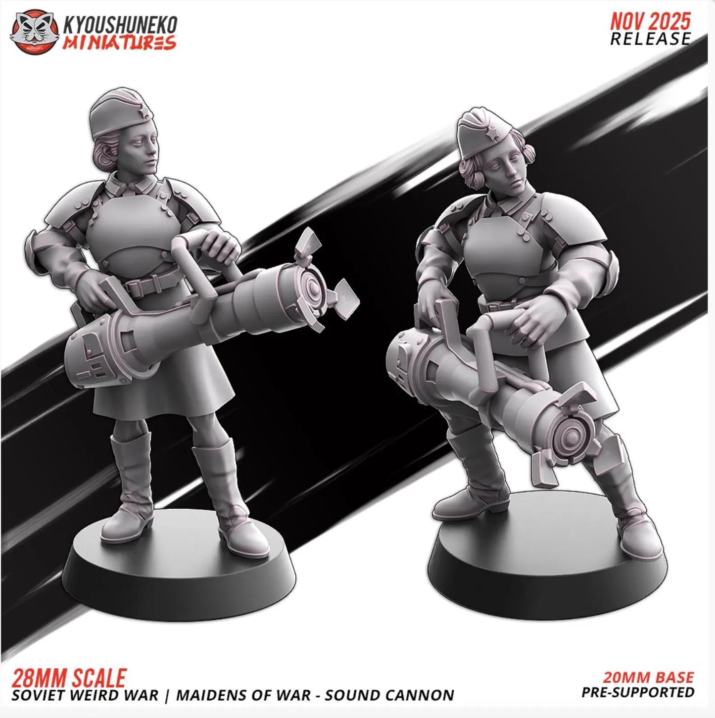 Weird War Infantry Platoon – Complete Set Soviet (25 Miniatures) – 28mm 32mm WW2 - Tabletop Wargame Konflikt 47 / Bolt Action Proxy
