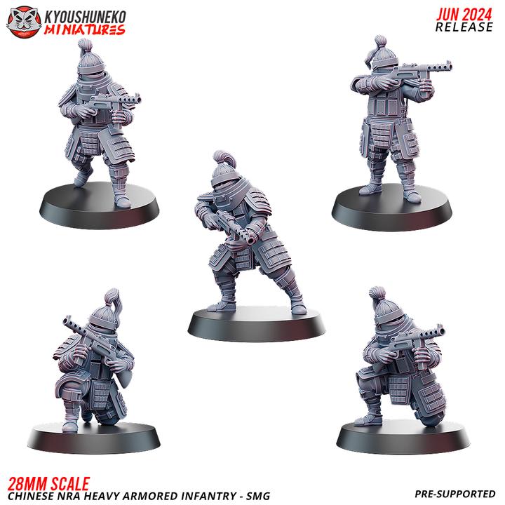 21 Minatures Weird War Bundle – Chinese Infantry Platoon  – HMG,Flamethrower,SMG,Melee 28mm 32mm WWII Tabletop Army Konflikt 47 Kompatibel