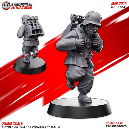 Weird War Support Platoon Army  15pcs – Finnish Set A PAK,MG,Flamethrower,RPG – 28mm 32mm WW2 Sci Fi Wargame Konflikt 47 / Bolt Action Proxy