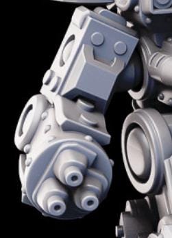Weird War USMC – Heavy Assault Walker – 28mm Sci-Fi WWII Tabletop Proxies