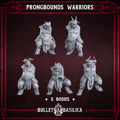 Grimdark  Zealots Proxy Miniatures – 32mm Multipart Kit