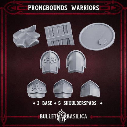 Grimdark  Zealots Proxy Miniatures – 32mm Multipart Kit