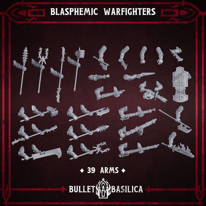 Grimdark Trench Proxy Miniature – Hell Soldier – Multipart Kit - Tabletop Figure