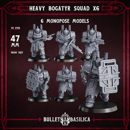 Grimdark Trench Warfare Proxy Miniatures – Holy Steel Mechanized Infantry – 32mm Resin Warband