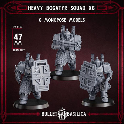 Grimdark Trench Warfare Proxy Miniatures – Holy Steel Mechanized Infantry – 32mm Resin Warband