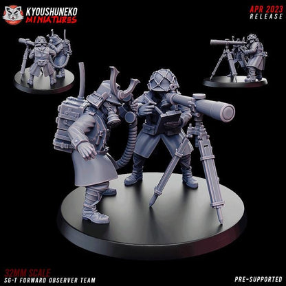 7 Minatures Weird War Japan Heavy Support Complete Set  –  28mm 32mm WWII Tabletop Army Konflikt 47 / Bolt Action Kompatibel