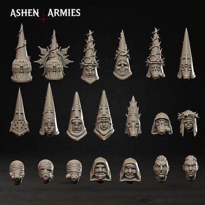 Sale - Grimdark Trench Warfare Bit Set Pilgrim –  Bit Pack Set Proxy Miniatures for Tabletop Wargaming