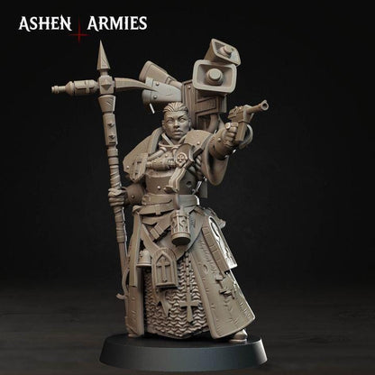 Grimdark Trench Warfare Proxy Miniatures 4 Version Modular – Pilgrims Expansion Set Ashen Armies