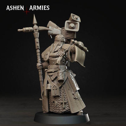 Grimdark Trench Warfare Proxy Miniatures 4 Version Modular – Pilgrims Expansion Set Ashen Armies
