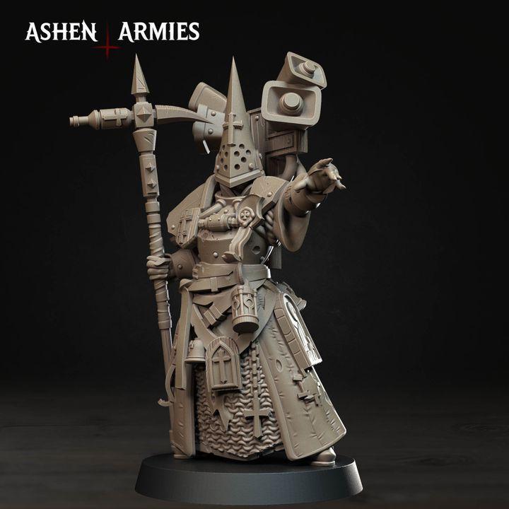 Grimdark Trench Warfare Proxy Miniatures 4 Version Modular – Pilgrims Expansion Set Ashen Armies