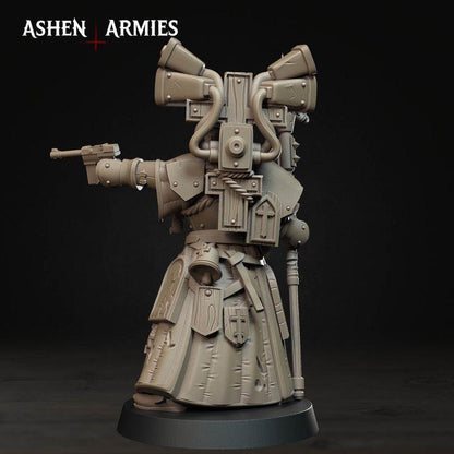 Grimdark Trench Warfare Proxy Miniatures 4 Version Modular – Pilgrims Expansion Set Ashen Armies