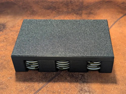 Tabletop Wargame Tokens Set with Storage Box –Mission Markers for Miniature Games – Objective Markers for Sci-Fi Fantasy Wargaming