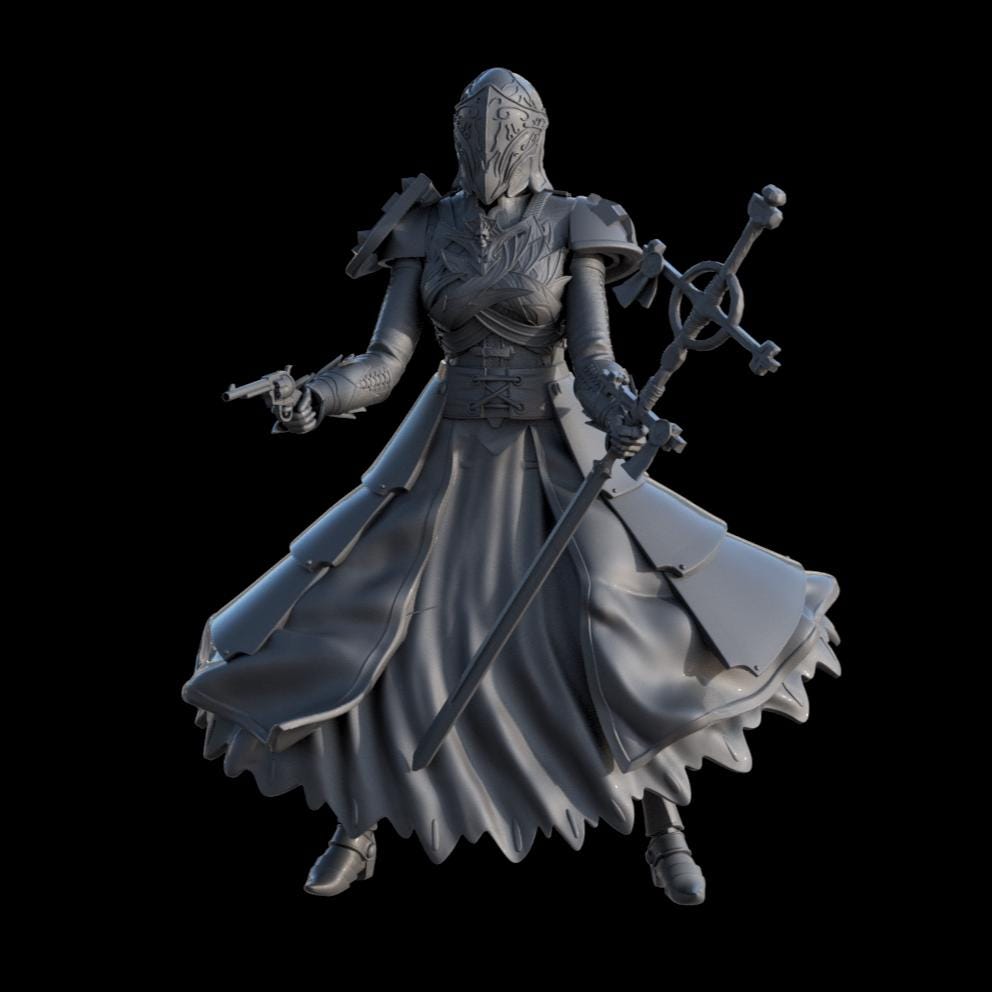 Grimdark Trench Warfare Pilgrim Witch Nuns Ultimate Set – 32mm Resin Proxy Miniatures Warband(USA PDDP Paid)
