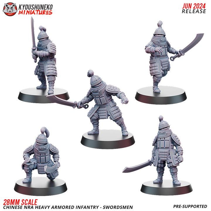21 Minatures Weird War Bundle – Chinese Infantry Platoon  – HMG,Flamethrower,SMG,Melee 28mm 32mm WWII Tabletop Army Konflikt 47 Kompatibel
