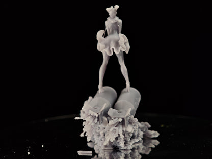Grimdark Trench Warfare Proxy Miniatures – Artillery Marylin Witch
