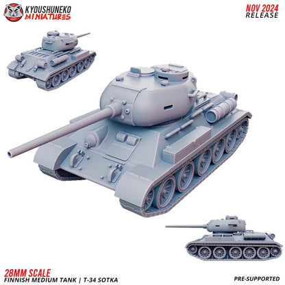 Weird War Support Platoon Army  15pcs – Finnish Set B Tank,Sniper,Flamethrower,HMG – 28mm 32mm WW2 Wargame Konflikt 47 / Bolt Action Proxy
