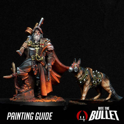 Grimdark Trench Warfare Dog Pack A –  4 Models Proxy Miniatures for Tabletop Wargaming
