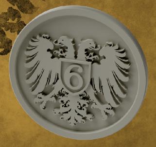 Grimdark Trench Warfare Miniatures – Prussia Field Marker 1-6 – Tabletop Figures Wargame 32mm
