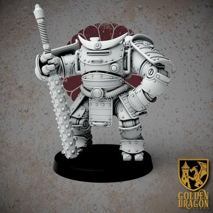 Grimdark Trench Warfare – Shogunate HMI Set Antioch – 32mm Resin Warband Grimdark Resin Miniatures