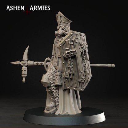 4 Minitures Grimdark Trench Warfare Castigatress Proxy Miniatures – Pilgrims Expansion Set Ashen Armies