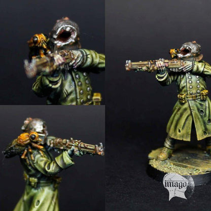 Grimdark Trench Warfare Proxy Miniatures – Mourning Thralls Sniper Grail Tabletop WW1 WW2 SCI FI Wargame