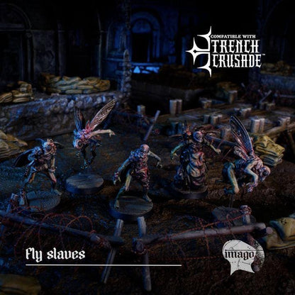 Grimdark Trench Warfare Proxy Miniatures – Fly Slaves Thralls Grail Tabletop WW1 WW2 SCI FI Wargame