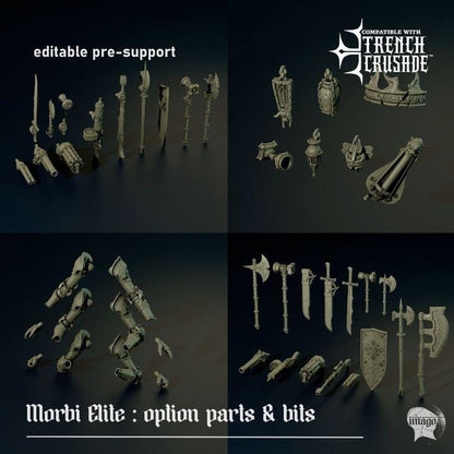 Grimdark Trench Warfare Proxy Miniatures – Guard Bits Grail Tabletop WW1 WW2 SCI FI Wargame