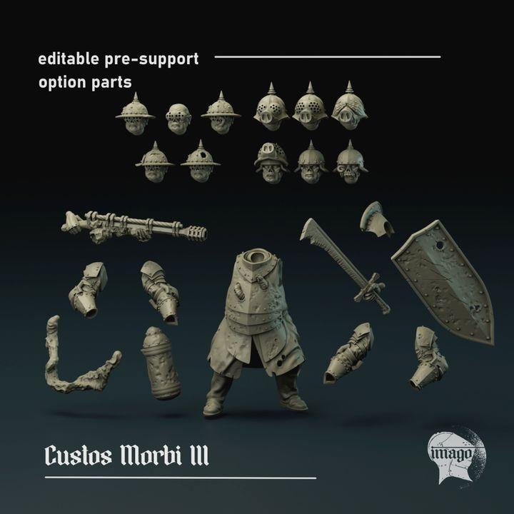 5 Miniatures Grimdark Trench Warfare Proxy Miniatures – Guard Corpse Multipart Grail Tabletop WW1 WW2 Flamethrower Sword Shield Wargame