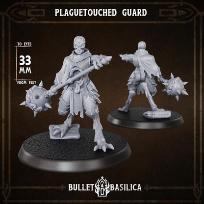 38 Parts Grimdark Trench Warfare Plague Knight Multi Part Set Proxy Miniatures – 32mm Resin Wargaming Models
