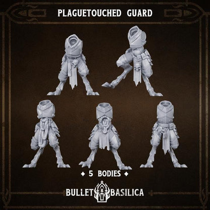 38 Parts Grimdark Trench Warfare Plague Knight Multi Part Set Proxy Miniatures – 32mm Resin Wargaming Models