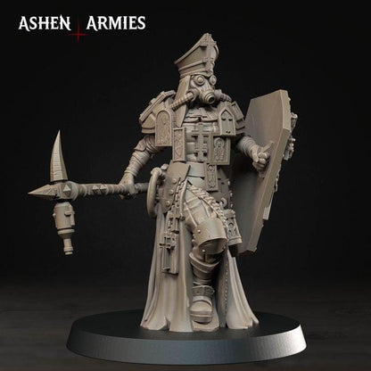 4 Minitures Grimdark Trench Warfare Castigatress Proxy Miniatures – Pilgrims Expansion Set Ashen Armies