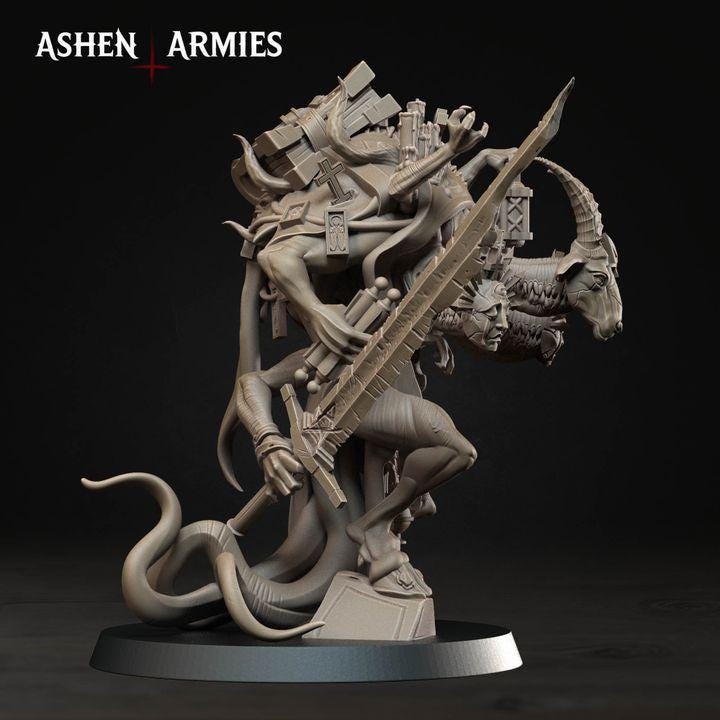 Grimdark Trench Warfare Proxy Miniatures – Mercenary Bookwriter