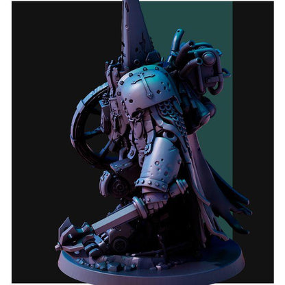 Grimdark Trench Warfare Pilgrim Heavy Construct – 32mm Resin Proxy Miniatures Elite Unit (USA PDDP Paid)