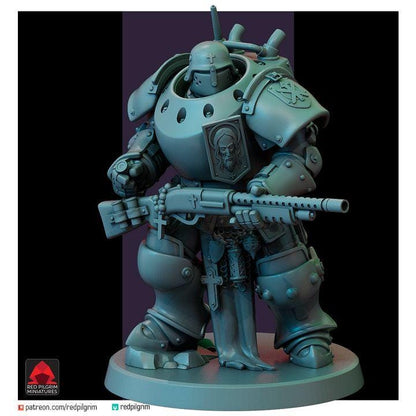 Trench Warfare Grimdark Mechanical Soldier Miniature – Heavy Mech Unit 3 – 32mm Resin Tabletop Figure – Dieselpunk Wargaming(Multipart)