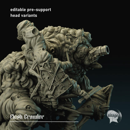Grimdark Trench Warfare Proxy Miniatures – Almalgam Grail Tabletop WW1 WW2 SCI FI Wargame