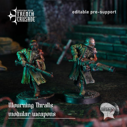 Grimdark Trench Warfare Proxy Miniatures – Thrall Weapon Bits Grail Tabletop WW1 WW2 SCI FI Wargame