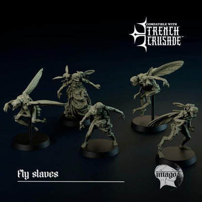 Grimdark Trench Warfare Proxy Miniatures – Fly Slaves Thralls Grail Tabletop WW1 WW2 SCI FI Wargame