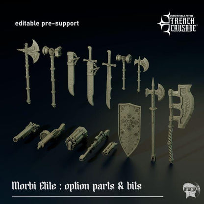 Grimdark Trench Warfare Proxy Miniatures – Guard Bits Grail Tabletop WW1 WW2 SCI FI Wargame