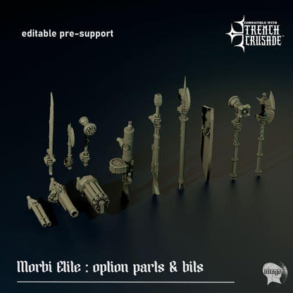 Grimdark Trench Warfare Proxy Miniatures – Guard Bits Grail Tabletop WW1 WW2 SCI FI Wargame