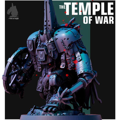 Grimdark Trench Warfare Pilgrim Heavy Construct – 32mm Resin Proxy Miniatures Elite Unit (USA PDDP Paid)