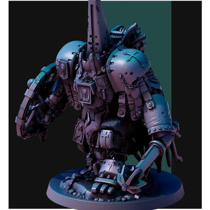 Grimdark Trench Warfare Pilgrim Heavy Construct – 32mm Resin Proxy Miniatures Elite Unit (USA PDDP Paid)