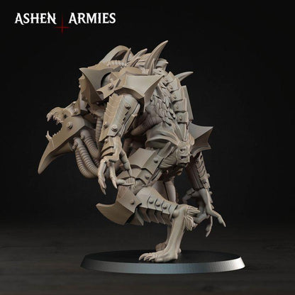 Grimdark Trench Warfare Proxy Miniatures – Wolf Beast 3 Version all include