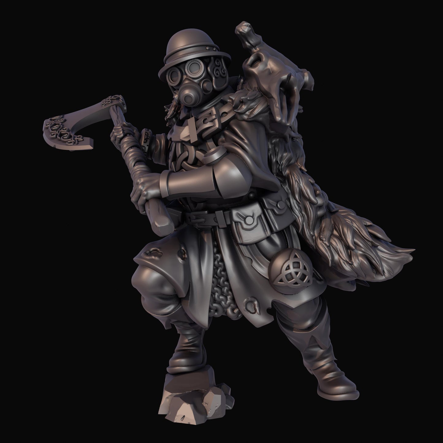 Grimdark Trench Warfare Proxy Miniatures – Gaelic Force Infantry Warband – Tabletop Figures(USA PDDP Paid)