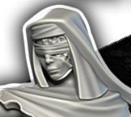 3 Miniatures Grimdark Trench Warfare Proxy Gaelic – Holy Nun Set by Dimomodels