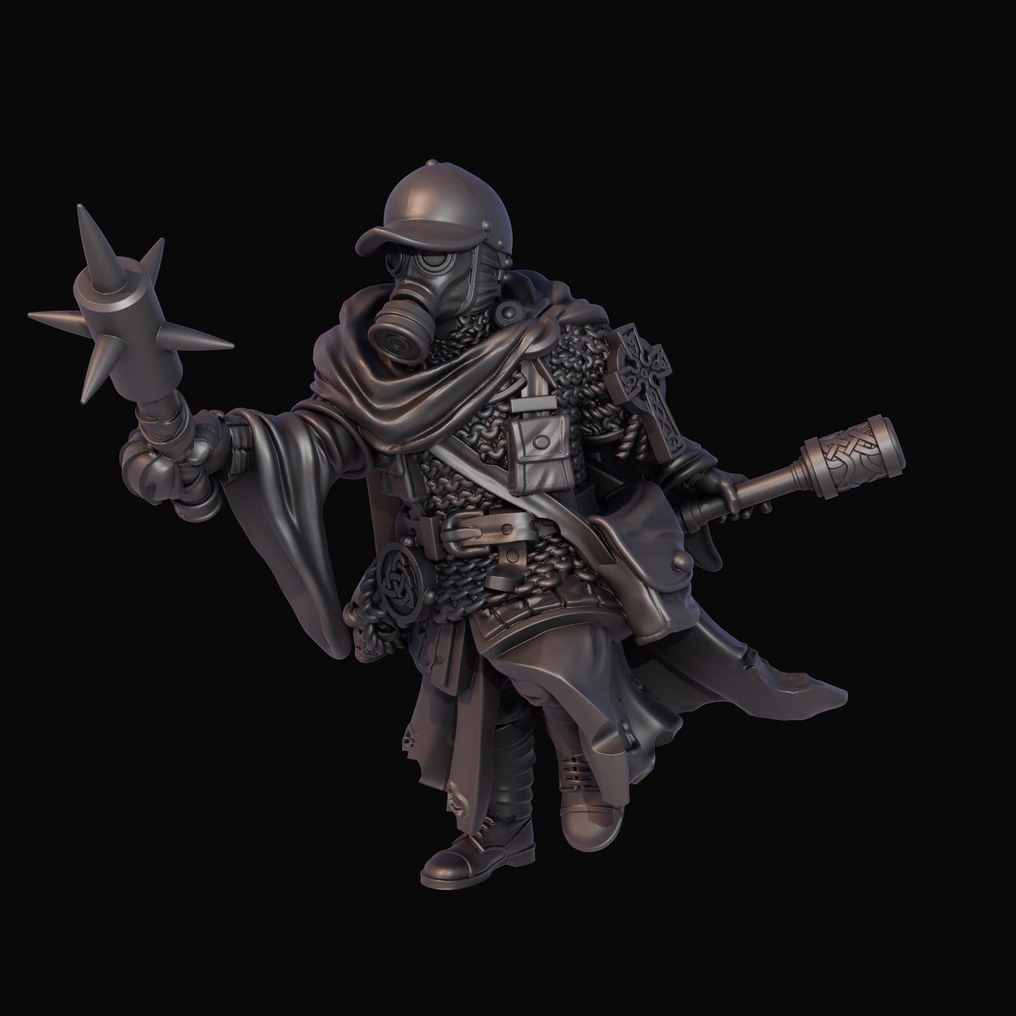 Grimdark Trench Warfare Proxy Miniatures – Gaelic Force Infantry Warband – Tabletop Figures(USA PDDP Paid)